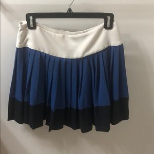 Theory pleated mini skirt